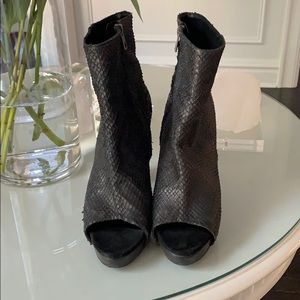 All Saints Peep Toe Bootie